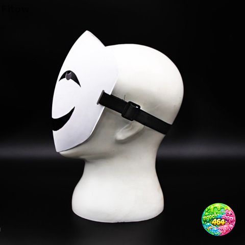 Mặt Nạ Cosplay Hiruko Trắng Đen - Phụ Kiện Thời Trang Anime Độc Đáo cho Fan Hâm Mộ