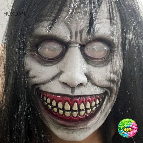 Mặt Nạ Quỷ Kinh Dị Halloween - Mặt Nạ Smile Nhựa Đạo Cụ Hóa Trang Tiệc, Trang Trí Sân Khấu, Phù Hợp Mọi Lứa Tuổi