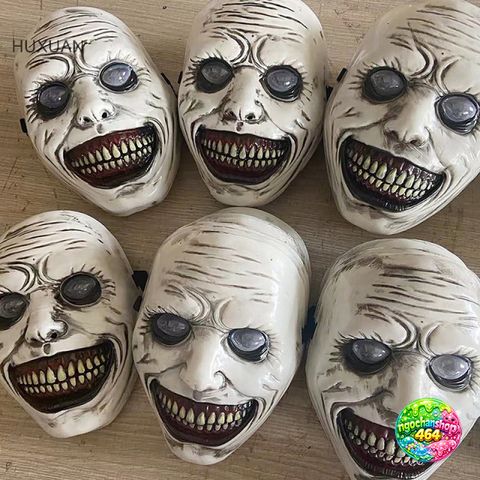 Mặt Nạ Quỷ Kinh Dị Halloween - Mặt Nạ Smile Nhựa Đạo Cụ Hóa Trang Tiệc, Trang Trí Sân Khấu, Phù Hợp Mọi Lứa Tuổi