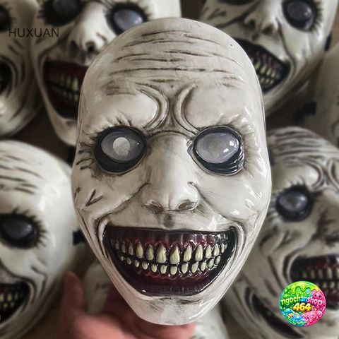 Mặt Nạ Quỷ Kinh Dị Halloween - Mặt Nạ Smile Nhựa Đạo Cụ Hóa Trang Tiệc, Trang Trí Sân Khấu, Phù Hợp Mọi Lứa Tuổi