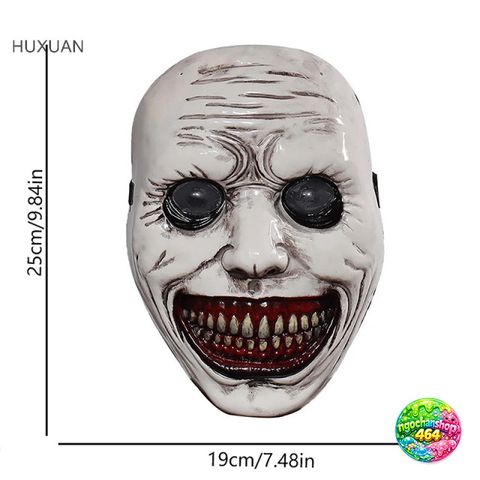 Mặt Nạ Quỷ Kinh Dị Halloween - Mặt Nạ Smile Nhựa Đạo Cụ Hóa Trang Tiệc, Trang Trí Sân Khấu, Phù Hợp Mọi Lứa Tuổi