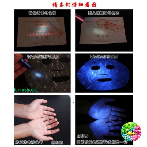 Đèn Pin Đa Năng 6 Chế Độ Ánh Sáng Cao Cấp - Soi Đá Quý, Phát Hiện Tiền Giả, Giấy Tờ Chính Xác, Tiện Ích Dụng Cụ