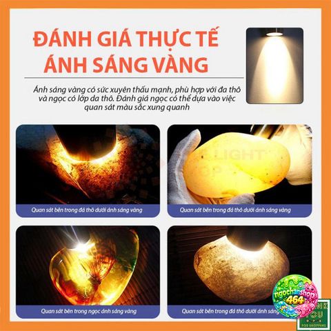 Đèn Soi Giấy Tờ, Tiền, Đá Quý Cao Cấp - 6 Ánh Sáng Siêu Mạnh, Sạc Trực Tiếp, Chống Nắng, Dụng Cụ Kiểm Tra Thật Giả