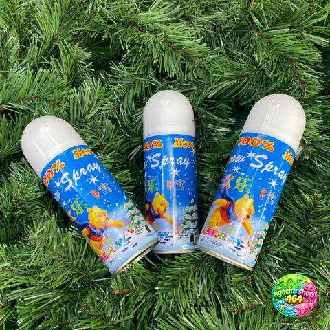 Chai Xịt Tuyết Giáng Sinh - Phụ Kiện Tiệc Sinh Nhật, Sự Kiện & Lễ Hội An Toàn, Mịn Màng, Trắng Tuyết Tạo Không Gian Vui Vẻ