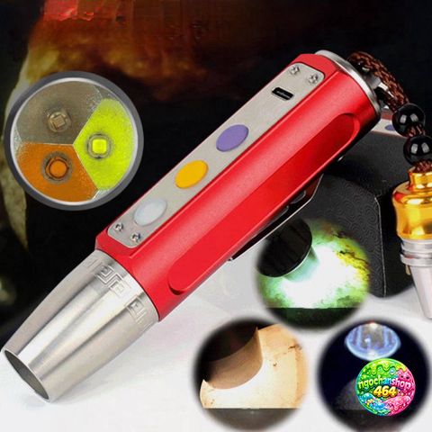 Đèn Soi Đá Quý Hợp Kim - Có 3 Bóng & 6 Bóng, 9 Chế Độ Sáng, Chất Lượng Cao, Dụng Cụ Phân Tích Đá Quý
