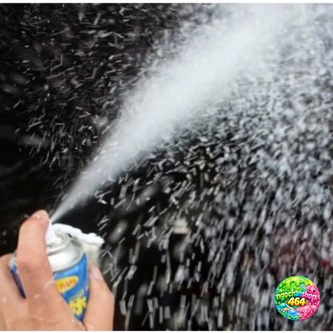 Bình Xịt Tuyết Nhân Tạo 210ml - Trang Trí Giáng Sinh và Sinh Nhật, Tạo Không Khí Lễ Hội Rực Rỡ