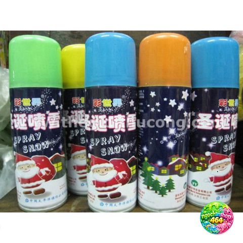 Chai Xịt Tuyết Trang Trí Sự Kiện - Tuyết Rơi Mùa Hè, Tạo Không Gian Lãng Mạn, Độc Đáo Cho Tiệc, Sinh Nhật, Giáng Sinh, Halloween