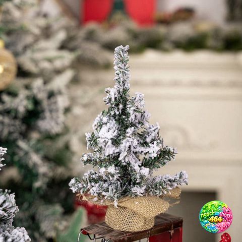 Cây Thông Noel Nhựa Mini Phun Tuyết - Trang Trí Giáng Sinh Sáng Tạo Thủ Công Cho Nhà Cửa, Tiệc Và Quà Tặng