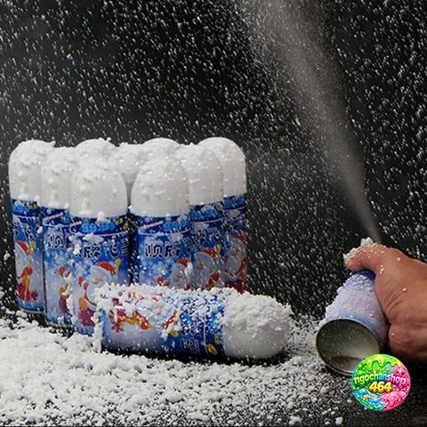 Bình Xịt Tạo Tuyết Giáng Sinh - Trang Trí Không Tan & Tan, Hiệu Ứng Tuyết Độc Đáo Cho Lễ Hội