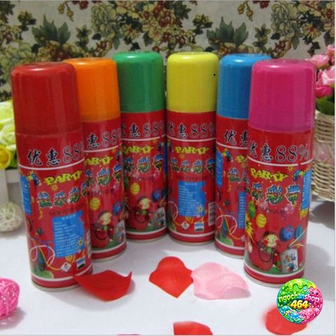 Chai Xịt Tuyết 210ml - Dụng Cụ Tiệc Sinh Nhật, Lễ Noel, Tưng Bừng Tết, Dễ Dàng Lau Chùi, Tuyết Tự Tan