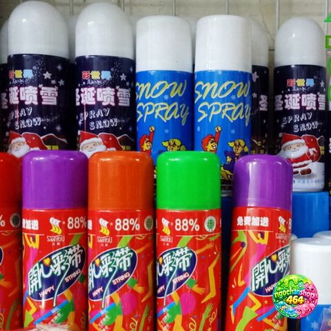 Bình Xịt Tuyết Đa Năng Không Tan - Xịt Dây Trang Trí Noel, Sinh Nhật và Tiệc Tùng - Tạo Không Khí Vui Vẻ Đầy Sáng Tạo
