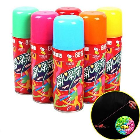 Bình Xịt Tuyết Đa Năng Không Tan - Xịt Dây Trang Trí Noel, Sinh Nhật và Tiệc Tùng - Tạo Không Khí Vui Vẻ Đầy Sáng Tạo