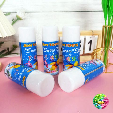 Xịt Tuyết Bọt Trắng 280ml - Phụ Kiện Trang Trí Sinh Nhật, Tiệc Cưới & Bánh Kem An Toàn, Dễ Dàng Sử Dụng