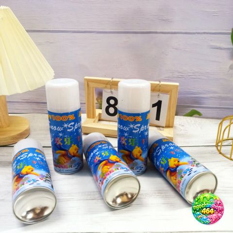 Xịt Tuyết Bọt Trắng 280ml - Phụ Kiện Trang Trí Sinh Nhật, Tiệc Cưới & Bánh Kem An Toàn, Dễ Dàng Sử Dụng