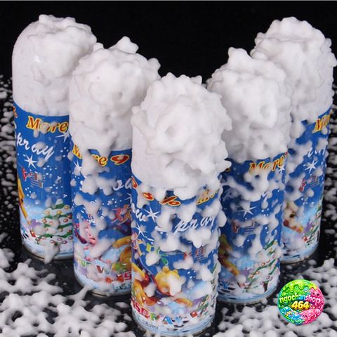 Bình Xịt Tuyết Tan Hapi 280ML - Bình Xịt Tuyết Trang Trí Giáng Sinh Cho Chụp Ảnh Noel Siêu Đẹp