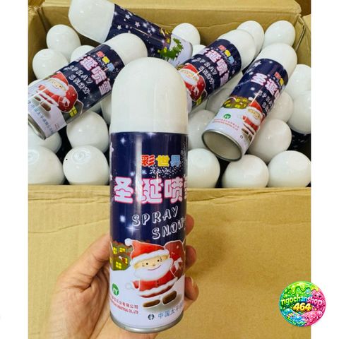 Bình Xịt Tuyết Noel Tự Động - Trang Trí Giáng Sinh Ấm Áp, Không Tan, Dễ Sử Dụng Cho Kính và Cây Thông