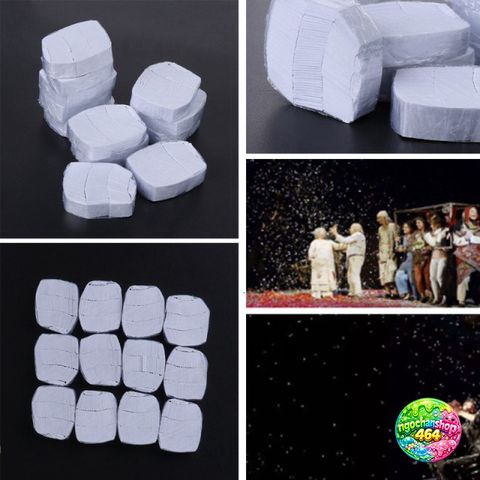 Giấy Tuyết Giả NIO 12PCS - Trang Trí Giáng Sinh Đẹp Mắt, Tuyết Nhân Tạo Cho Tiệc Tùng Hè Mát Mẻ