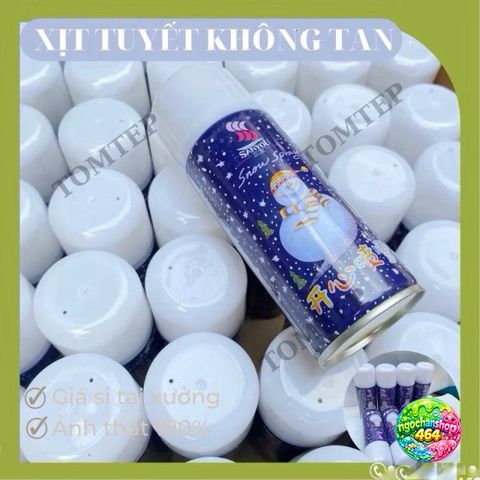 Xịt Tuyết Trang Trí Noel Không Tan - Dụng Cụ Tiệc Sinh Nhật & Lễ Hội Màu Sắc Đẹp - Dung Tích 200ml