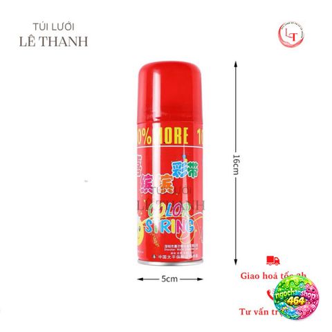 Bình Xịt Tuyết Trang Trí Giáng Sinh 200ml - Tạo Tuyết Rơi Đẹp Cho Cây Thông & Tiệc Mừng Noel