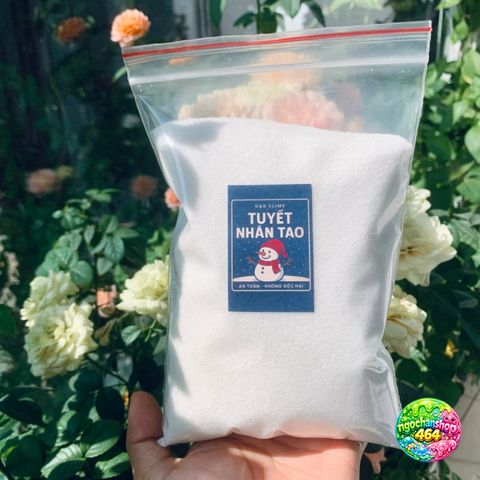 Bột Tuyết Nhân Tạo 1KG - Bột SAP Giả Tuyết Trang Trí Noel & Tiểu Cảnh Mùa Đông - An Toàn Cho Trẻ Em, Thí Nghiệm STEM