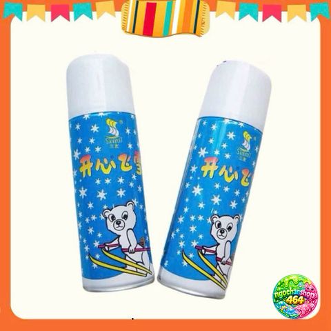 Chai Xịt Tuyết Trắng - Trang Trí Tiệc Sinh Nhật, Đám Cưới, Lễ Hội Tạo Không Khí Vui Vẻ, An Toàn Cho Trẻ Em