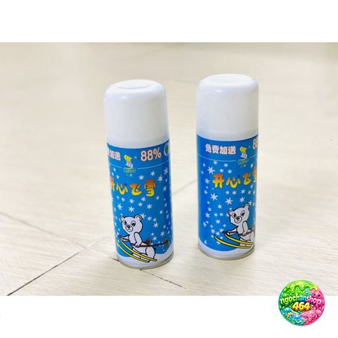 Xịt Tuyết Giáng Sinh 210ml - Trang Trí Tiệc Sinh Nhật, Đám Cưới, Lễ Hội - Tuyết Không Tan, Dễ Lau Chùi, Tạo Khung Cảnh Lãng Mạn