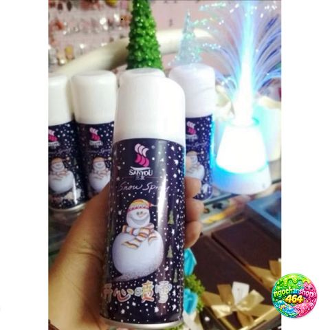 Xịt Tuyết 210ml Không Tan - Trang Trí Giáng Sinh, Sự Kiện, Tiệc Tùng - Hiệu Quả Như Tuyết Thật