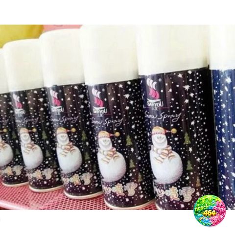Xịt Tuyết 210ml Không Tan - Trang Trí Giáng Sinh, Sự Kiện, Tiệc Tùng - Hiệu Quả Như Tuyết Thật