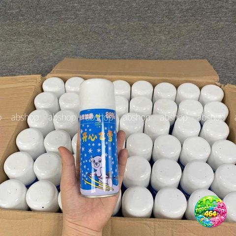 Chai Xịt Tuyết 210ml - Phụ Kiện Trang Trí Tiệc Sinh Nhật, Noel, và Sự Kiện - Dễ Dàng Sử Dụng, An Toàn cho Trẻ Em