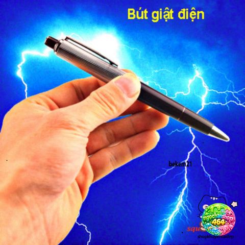 Bút Giật Điện Trêu Đùa Bạn Bè - Bút Viết Hài Hước Kích Thích Trải Nghiệm Vui Nhộn, Đồ Chơi Độc Đáo Cho Người Lớn