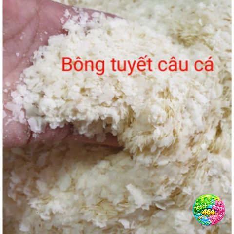 Bột Bông Tuyết Câu Cá 300g-500g - Mồi Nhẹ Tan Nhanh, Tăng Tốc Dụ Cá, Giúp Mồi Tơi Xốp Thích Hợp Cho Ngư Phủ