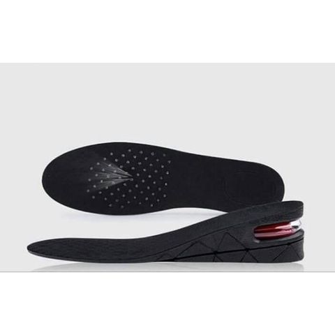 Đế lót giày tăng chiều cao màu đen (1 đôi) tự cắt 3cm-5cm-7cm - Phụ kiện thời trang tiện lợi cho bạn cao thêm tự tin hơn