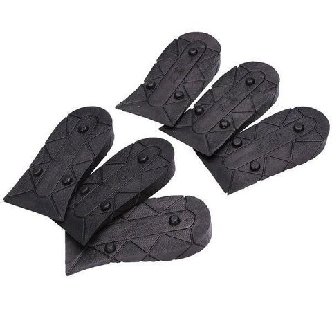 Đế lót giày tăng chiều cao màu đen (1 đôi) tự cắt 3cm-5cm-7cm - Phụ kiện thời trang tiện lợi cho bạn cao thêm tự tin hơn