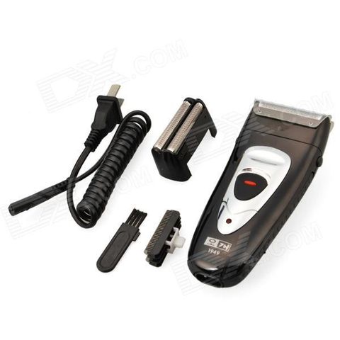 Máy Cạo Râu RSCW-1949 - Lưỡi Kép Hàn Quốc, Sạc Pin Li-ion, Tích Hợp Chức Năng Tỉa Râu - Chăm Sóc Cá Nhân Hiện Đại