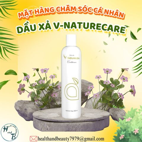 Dầu Xả V-Naturecare 300ml - Dưỡng Tóc Mềm Mượt, Cấp Ẩm Tự Nhiên An Toàn Cho Mọi Loại Tóc, Không Chứa Paraben và Silicon