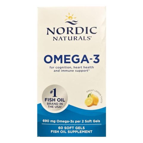 Nordic Naturals Omega-3 Dầu Cá Thanh Lọc - Hỗ Trợ Tim Mạch, Não Bộ & Thị Lực - Viên Nang Dễ Uống Chất Lượng Cao
