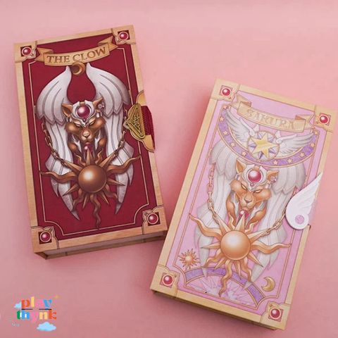 Bộ Bài The Clow Sakura Size Gốc - 52 Lá Bài Chất Liệu Giấy Cứng Thiết Kế Sắc Nét, Màu Sắc Tươi Sáng, Dành Cho Người Mới Bắt Đầu