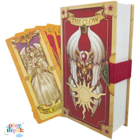 Bộ Bài Clow Deluxe - Thẻ Bài Phép Thuật Cardcaptor Sakura - Quà Tặng Fan Anime Sang Trọng