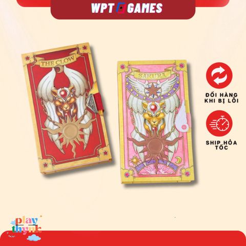 Bộ Bài Tarot Clow Và Sakura Classic - 56 Lá Bài Nghệ Thuật Manga Anime, Kích Thước 7.2x16cm, Quà Tặng Độc Đáo
