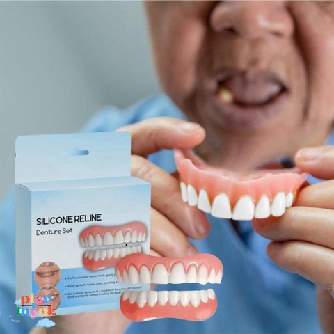 Bộ Lót Răng Giả Silicon Reliner - Cảm Giác Tự Nhiên và Thoải Mái, Dễ Dàng Sử Dụng, Nâng Cao Sự Tự Tin Cho Nụ Cười