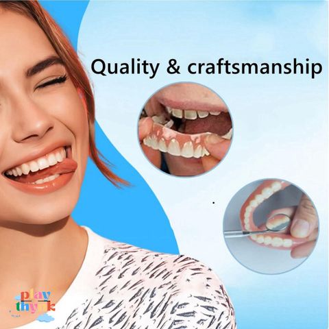 Bộ Lót Răng Giả Silicon Reliner - Cảm Giác Tự Nhiên và Thoải Mái, Dễ Dàng Sử Dụng, Nâng Cao Sự Tự Tin Cho Nụ Cười