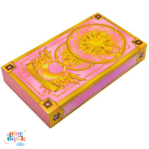 Bộ Bài The Clow Sakura - 52 Lá Bài Nghệ Thuật Huyền Bí, Kích Thước 7*16cm, Lấy Cảm Hứng Từ Thế Giới Cổ Tích