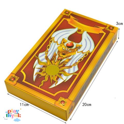 Bộ Bài The Clow Sakura - 52 Lá Bài Nghệ Thuật Huyền Bí, Kích Thước 7*16cm, Lấy Cảm Hứng Từ Thế Giới Cổ Tích