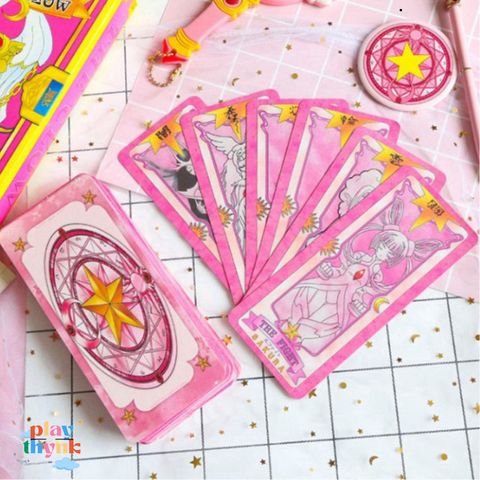 Đồng Hồ Clow Card & Cardcaptor Sakura - Bộ Thẻ Bài Tarot Chất Lượng Cao, Mẫu Đẹp và Độc Quyền Cho Fan Anime