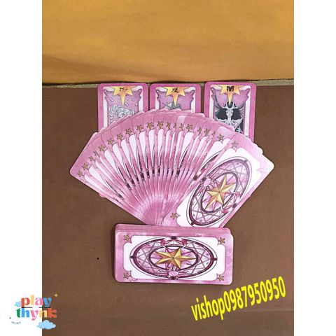 Đồng Hồ Clow Card & Cardcaptor Sakura - Bộ Thẻ Bài Tarot Chất Lượng Cao, Mẫu Đẹp và Độc Quyền Cho Fan Anime