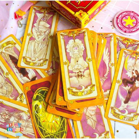 Đồng Hồ Clow Card & Cardcaptor Sakura - Bộ Thẻ Bài Tarot Chất Lượng Cao, Mẫu Đẹp và Độc Quyền Cho Fan Anime