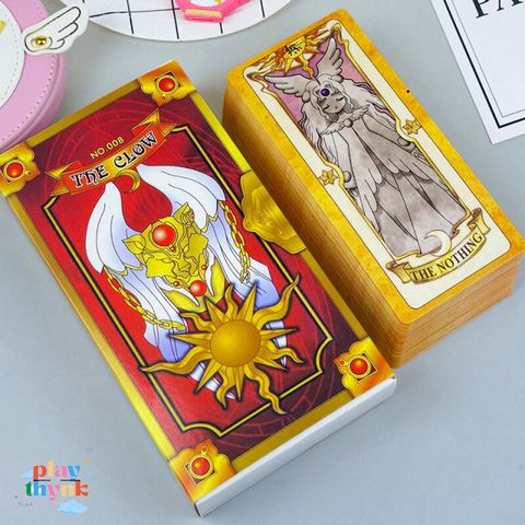 Bộ Bài Tarot Sakura và Clow Tiêu Chuẩn - 57 Lá, Màu Tươi, Phù Hợp Cho Người Mê Sưu Tập và Thú Vị Thế Giới Phép Thuật