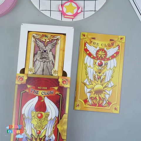 Bộ Bài Tarot Sakura và Clow Tiêu Chuẩn - 57 Lá, Màu Tươi, Phù Hợp Cho Người Mê Sưu Tập và Thú Vị Thế Giới Phép Thuật