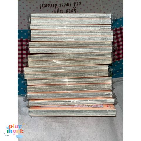 Vở Nguyên Tội Lớn Sakura Thẻ Bài Pha Lê Cứng Bộ 16 Quyển - Đồ Văn Phòng Phẩm Độc Đáo cho Fan Nguyên Tội Lớn