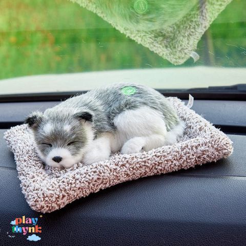 Mèo Bông Khử Mùi Than Hoạt Tính - Trang Trí Xe Hơi Dễ Thương Kích Thước To 27 x 19 CM - Quà Tặng Độc Đáo